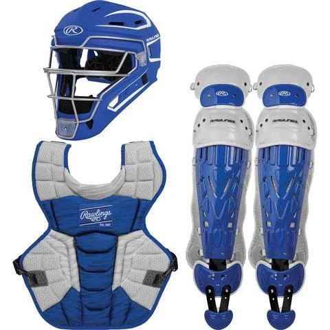 Rawlings Intermediate Royal/White VELO 2.0 Catcher's Gear Box Set: CSV2I-R/W 2 Rawlings Intermediate Royal/White VELO 2.0 Catcher's Gear Box Set: CSV2I-R/W
