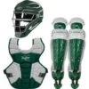 Rawlings Youth Dark Green/White VELO 2.0 Catcher's Gear Box Set: CSV2Y-DG / W 1 Rawlings Youth Dark Green/White VELO 2.0 Catcher's Gear Box Set: CSV2Y-DG / W -Rawlings Store 12006 245d19ac 9539 41bd 922e 0600d2971145