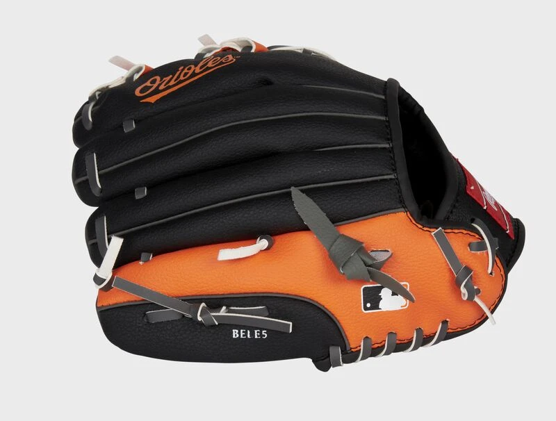 Rawlings Baltimore Orioles 10-Inch Team Logo Glove 6 Rawlings Baltimore Orioles 10-Inch Team Logo Glove - Image 4