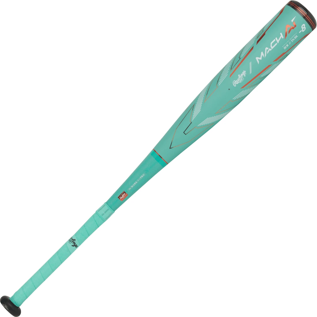 2024 Rawlings Mach AI 2 3/4" (-8) USSSA Baseball Bat: RUT4MC8 5 2024 Rawlings Mach AI 2 3/4" (-8) USSSA Baseball Bat: RUT4MC8 - Image 3