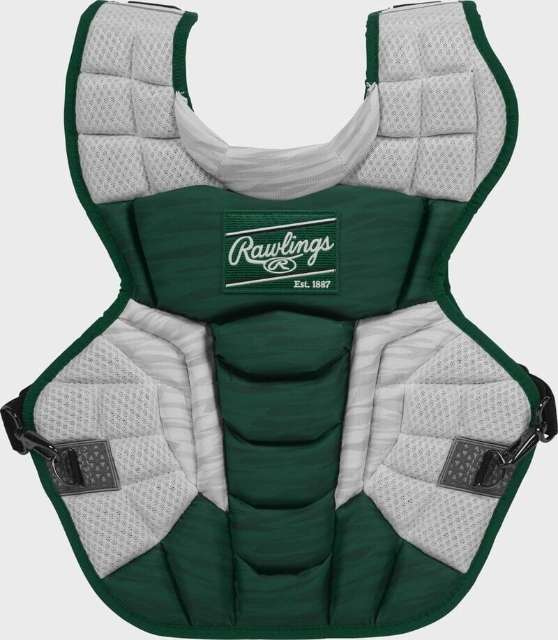Rawlings Intermediate Dark Green VELO 2.0 Catcher's Gear Box Set: CSV2I-DG/W 6 Rawlings Intermediate Dark Green VELO 2.0 Catcher's Gear Box Set: CSV2I-DG/W - Image 4