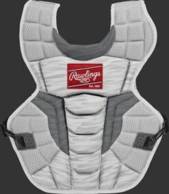 Rawlings Intermediate White/Silver VELO 2.0 Catcher's Gear Box Set: CSV2I-W/SIL -Rawlings Store CSV2A W SIL ChestProtector 3b1e8afa d3e3 4459 a2c1 2ff1b9873146