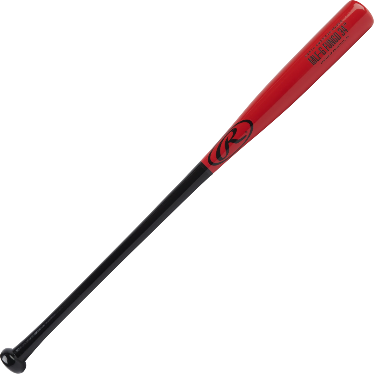 Rawlings 34" Maple Fungo Bat MLF6-B/RD 4 Rawlings 34" Maple Fungo Bat MLF6-B/RD - Image 2