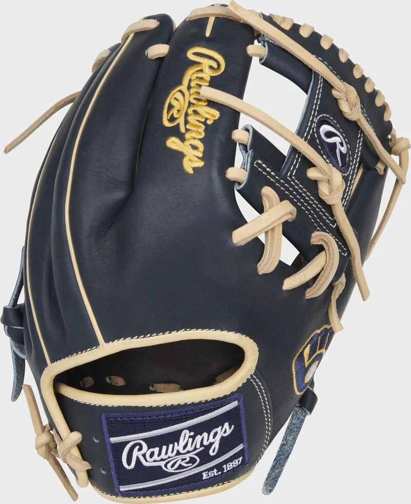 Rawlings 2023 Milwaukee Brewers Heart Of The Hide Glove 4 Rawlings 2023 Milwaukee Brewers Heart Of The Hide Glove - Image 2