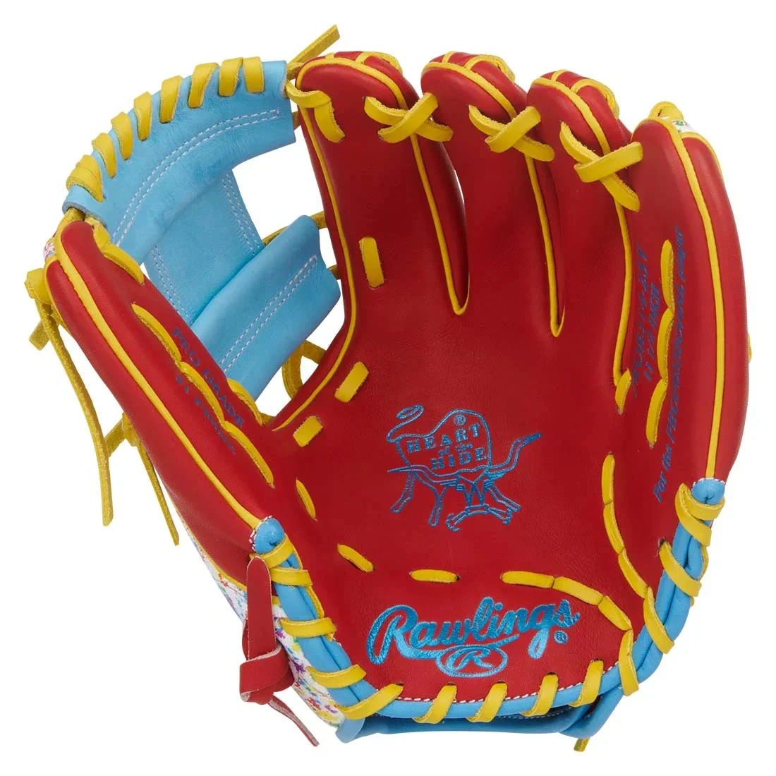 Rawlings Heart Of The Hide 11.5" Infield Baseball Glove: PROR314-2SY 5 Rawlings Heart Of The Hide 11.5" Infield Baseball Glove: PROR314-2SY - Image 3