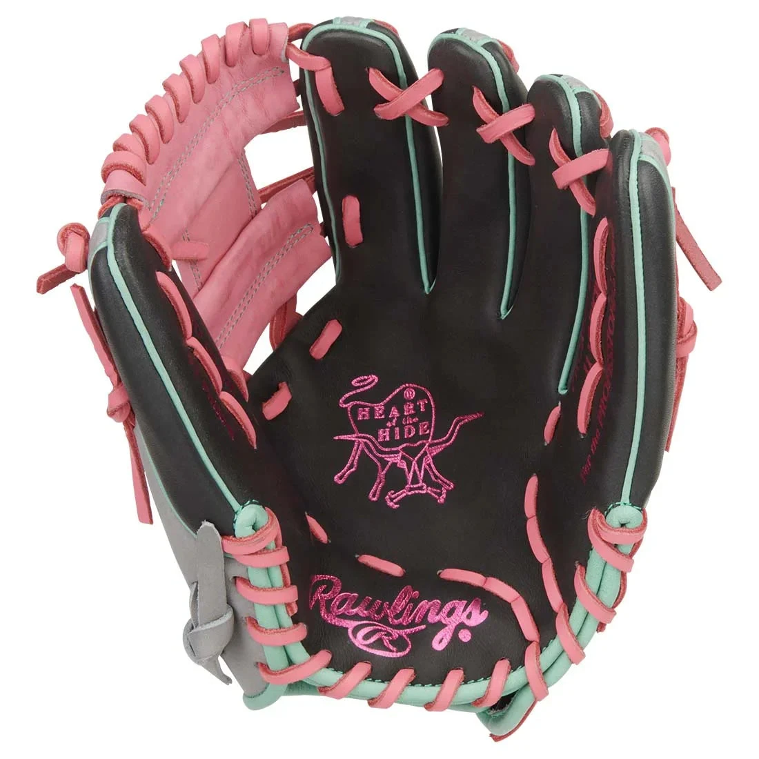 Rawlings Heart Of The Hide 11.5" Infield Baseball Glove: PROR934-2DSP 5 Rawlings Heart Of The Hide 11.5" Infield Baseball Glove: PROR934-2DSP - Image 3