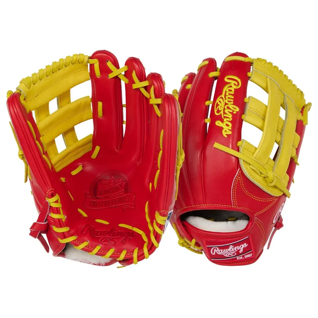 Rawlings Pro Preferred 12.75" Outfield Baseball Glove: PROS3039-6S 4 Rawlings Pro Preferred 12.75" Outfield Baseball Glove: PROS3039-6S - Image 2