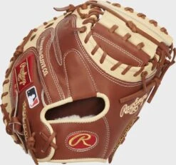 Rawlings 2022 Pro Preferred 33-Inch Catcher's Mitt -Rawlings Store PROSCM33BRC 2