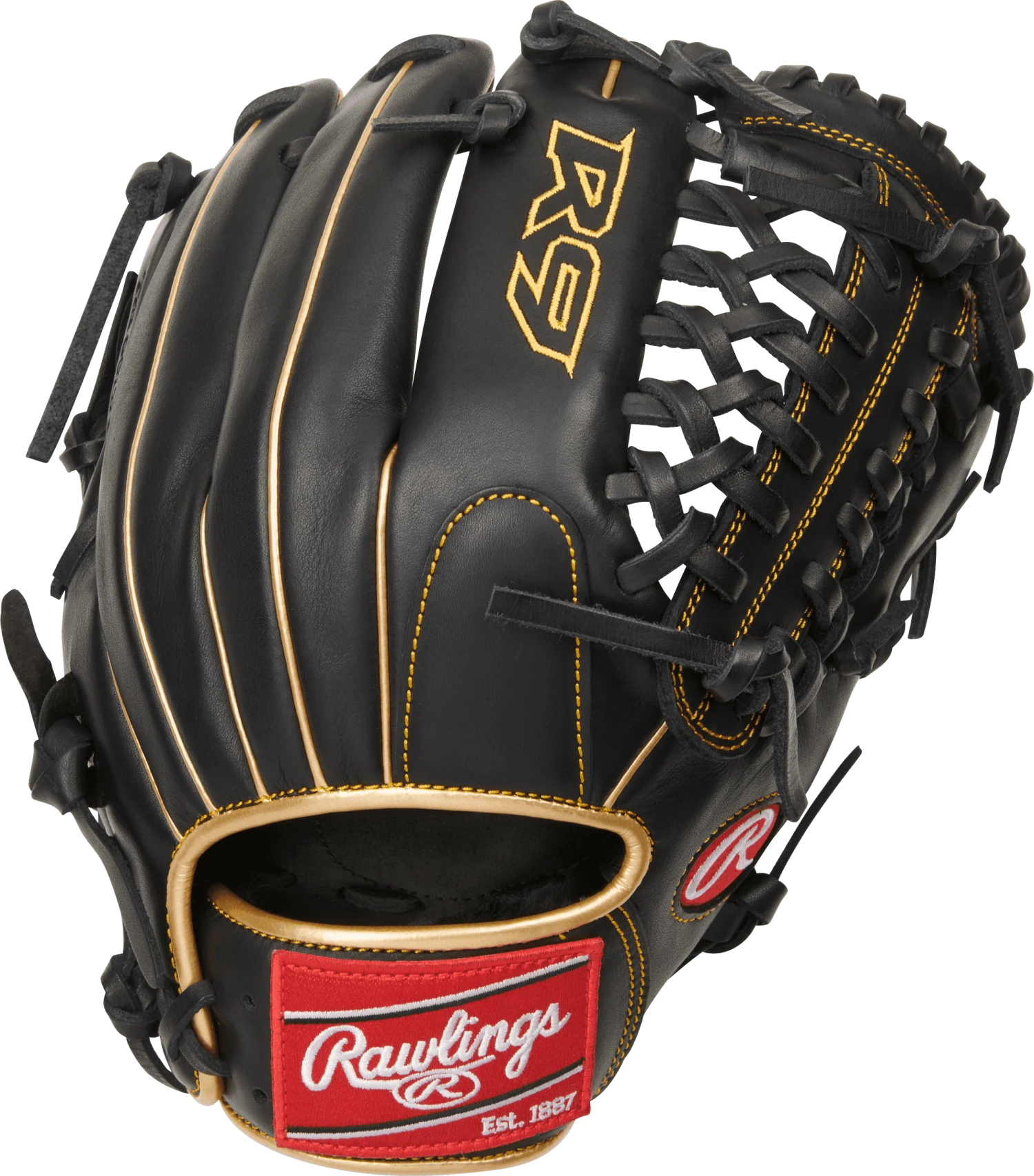 Rawlings R9 11.75" Infield/Pitcher's Baseball Glove: R9205-4BG 3 Rawlings R9 11.75" Infield/Pitcher's Baseball Glove: R9205-4BG