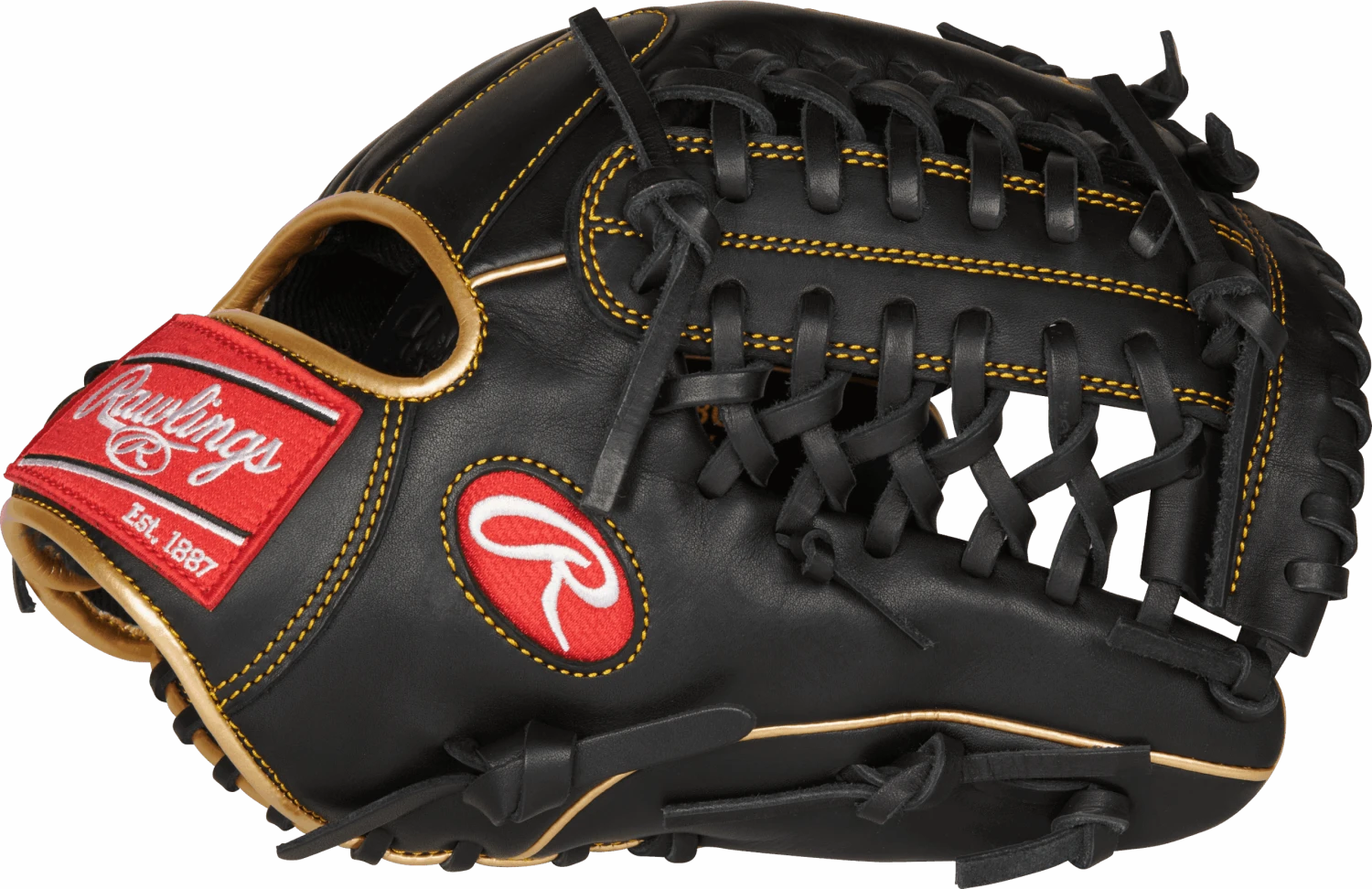 Rawlings R9 11.75" Infield/Pitcher's Baseball Glove: R9205-4BG 5 Rawlings R9 11.75" Infield/Pitcher's Baseball Glove: R9205-4BG - Image 3