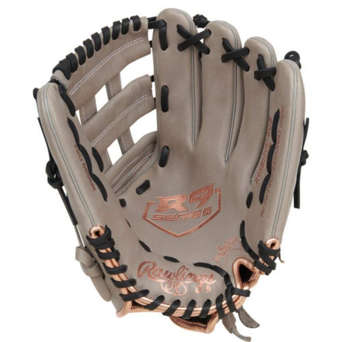 Rawlings R9 Contour 12" Fastpitch Softball Glove: R9SB120U-6GB 4 Rawlings R9 Contour 12" Fastpitch Softball Glove: R9SB120U-6GB - Image 2