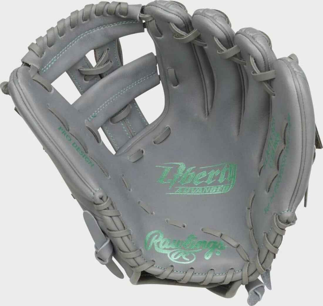 Rawlings Liberty Advanced 11.75" Fastpitch Softball Glove: RLA715-32G 4 Rawlings Liberty Advanced 11.75" Fastpitch Softball Glove: RLA715-32G - Image 2