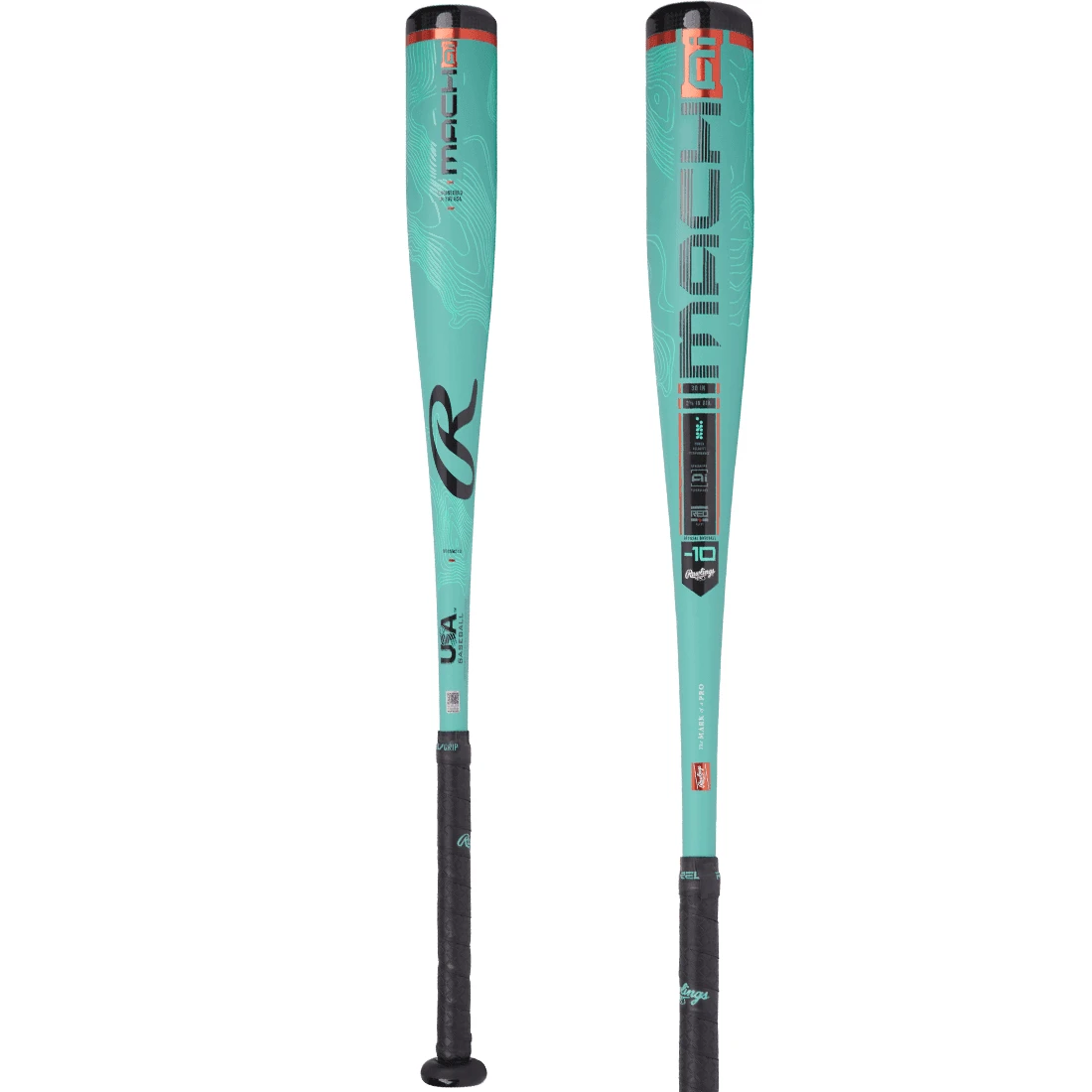 2025 Rawlings Mach AI 2 5/8" (-10) USA Baseball Bat: RUS5MC10 3 2025 Rawlings Mach AI 2 5/8" (-10) USA Baseball Bat: RUS5MC10