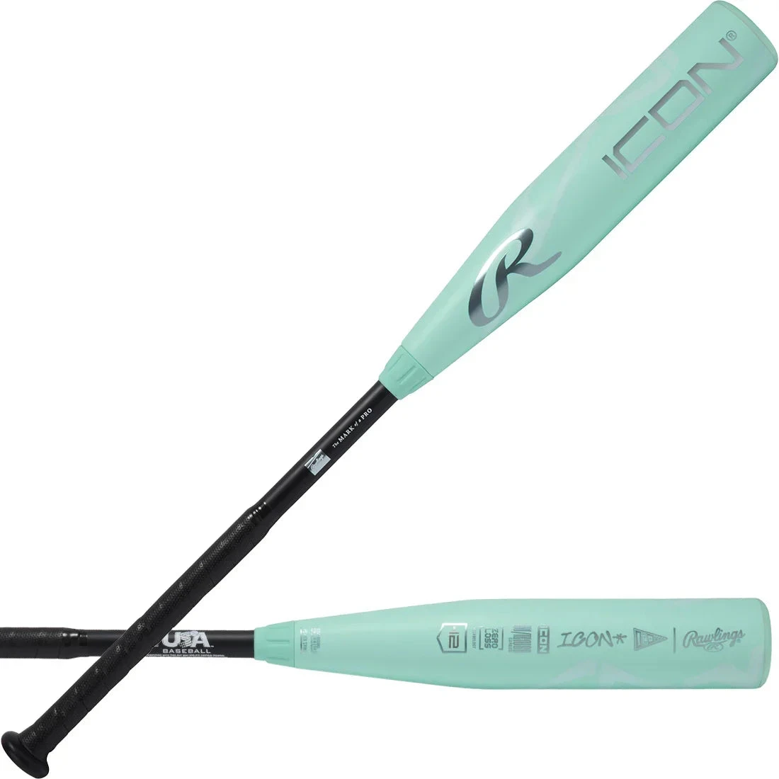 2026 Rawlings Icon 2 5/8" USA Baseball Bat: -12, -10, -8, -5 4 2026 Rawlings Icon 2 5/8" USA Baseball Bat: -12, -10, -8, -5 - Image 2
