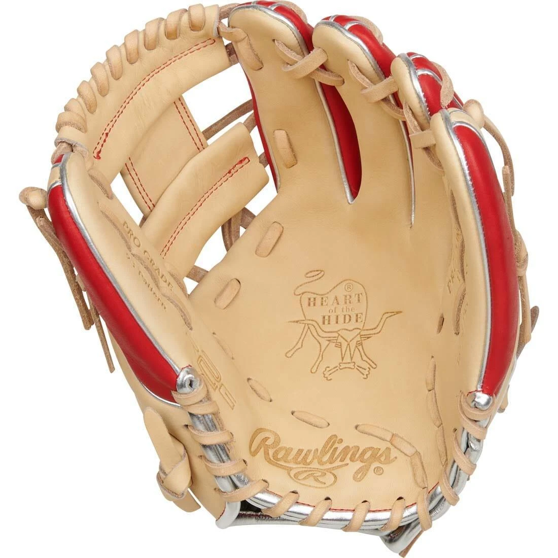 Rawlings Heart Of The Hide R2G 11.5" Infield Baseball Glove: RPROR934-2CS 6 Rawlings Heart Of The Hide R2G 11.5" Infield Baseball Glove: RPROR934-2CS - Image 4
