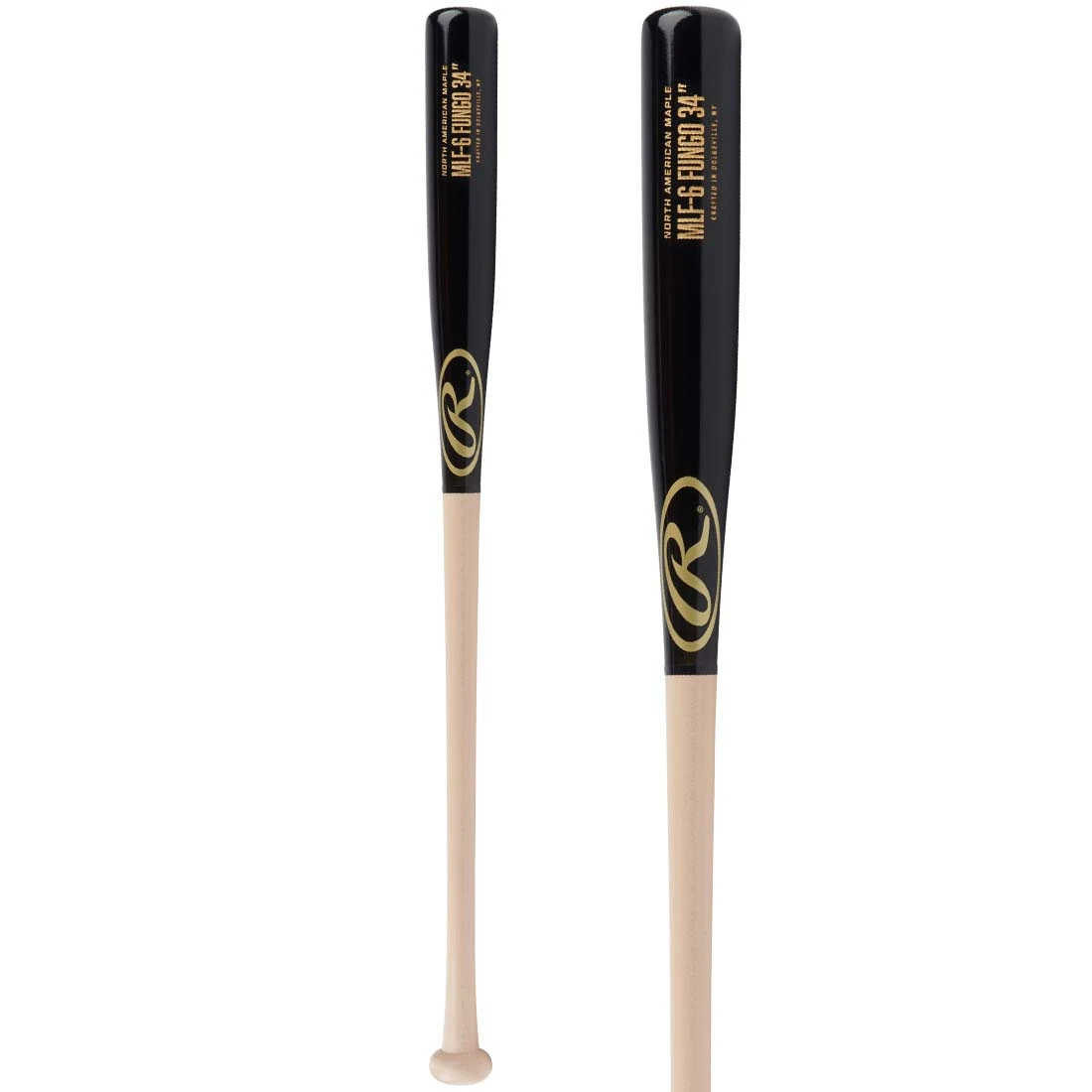 Rawlings 34" Maple Fungo Bat MLF6-NAT/B 3 Rawlings 34" Maple Fungo Bat MLF6-NAT/B