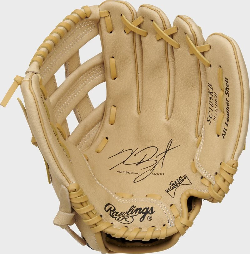 Rawlings Sure Catch 10.5-Inch Kris Bryant Signature Youth Glove 5 Rawlings Sure Catch 10.5-Inch Kris Bryant Signature Youth Glove - Image 3