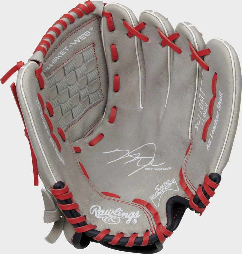 Rawlings Sure Catch 11-inch Mike Trout Signature Youth Glove 5 Rawlings Sure Catch 11-inch Mike Trout Signature Youth Glove - Image 3