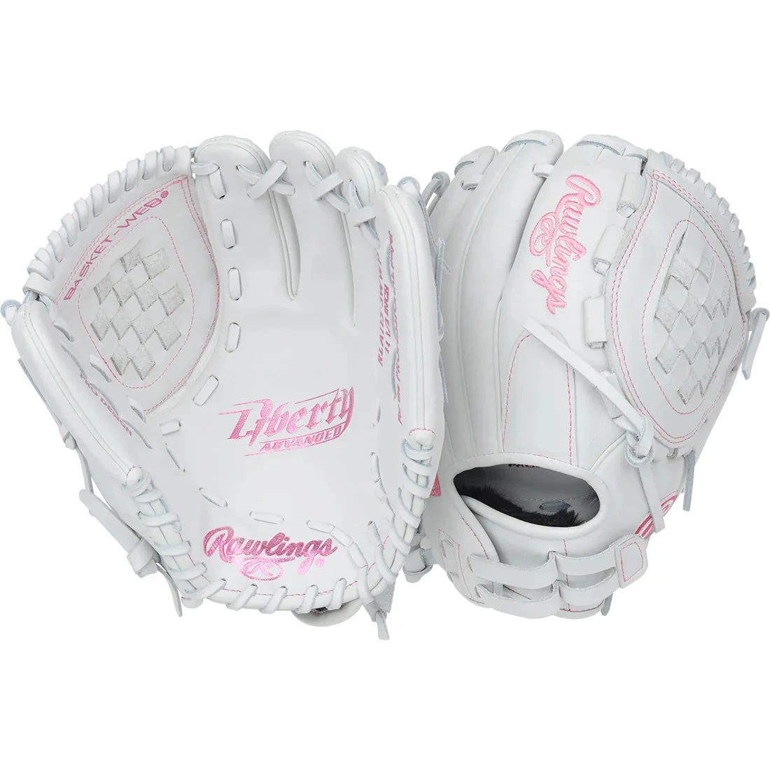 Rawlings Liberty Advanced 11.5" Fastpitch Softball Glove: RLA115-3WWP 7 Rawlings Liberty Advanced 11.5" Fastpitch Softball Glove: RLA115-3WWP - Image 5