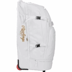 Rawlings Gold Collection Wheeled Bag: GCWHBG -Rawlings Store White4 87a5a546 c273 4273 84f5 2962824af92c