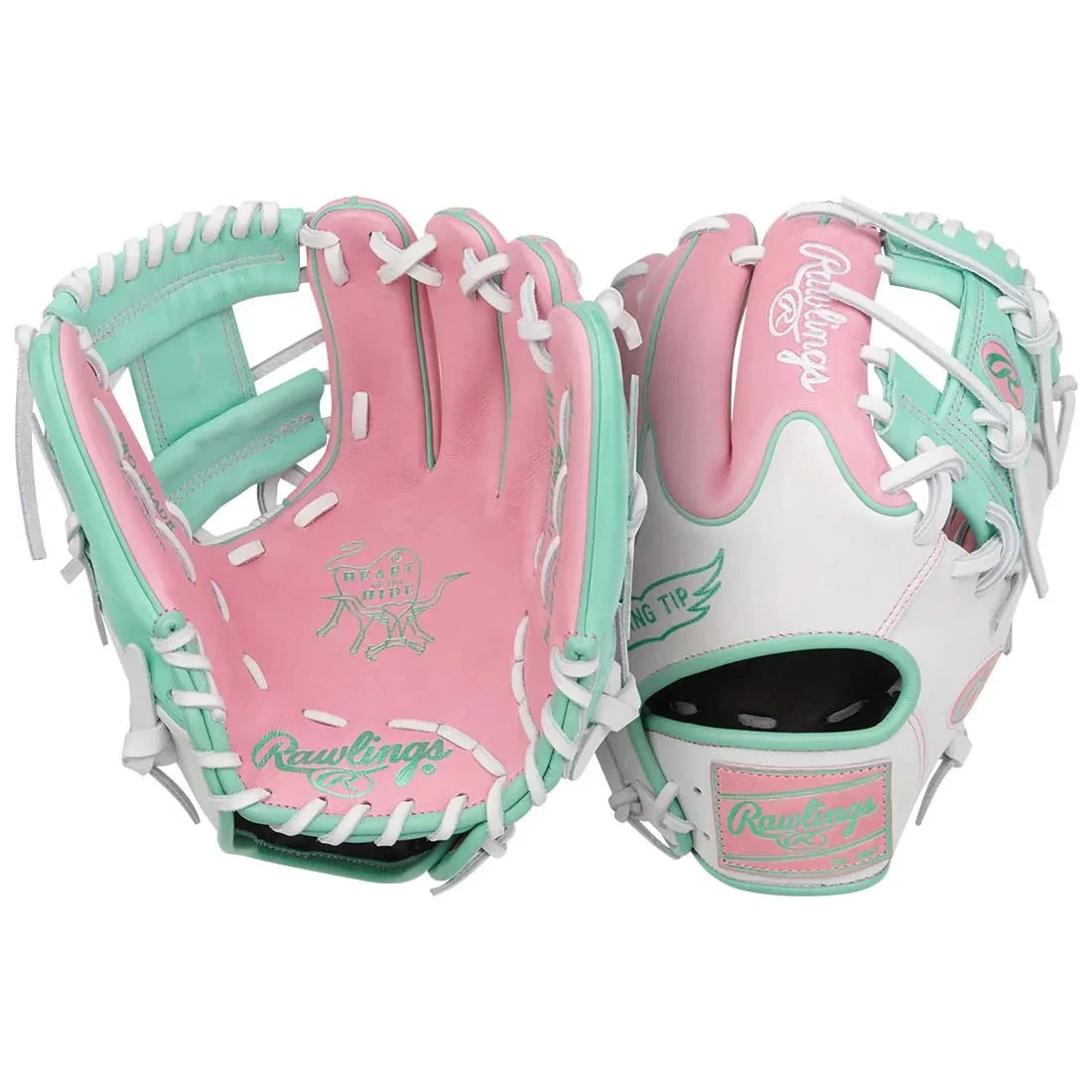 Rawlings Heart Of The Hide 11.5" Infield Baseball Glove: PROR204W-2PW 4 Rawlings Heart Of The Hide 11.5" Infield Baseball Glove: PROR204W-2PW - Image 2