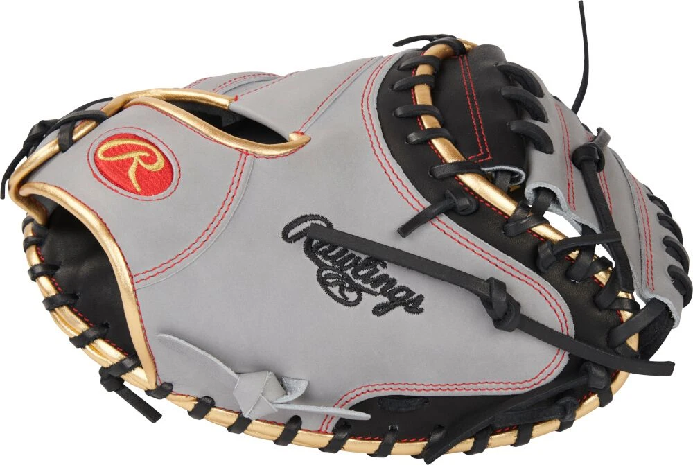 33 Inch Rawlings Heart Of The Hide R2G Adult Catcher Baseball Mitt PRORCM33-23BGS 6 33 Inch Rawlings Heart Of The Hide R2G Adult Catcher Baseball Mitt PRORCM33-23BGS - Image 4