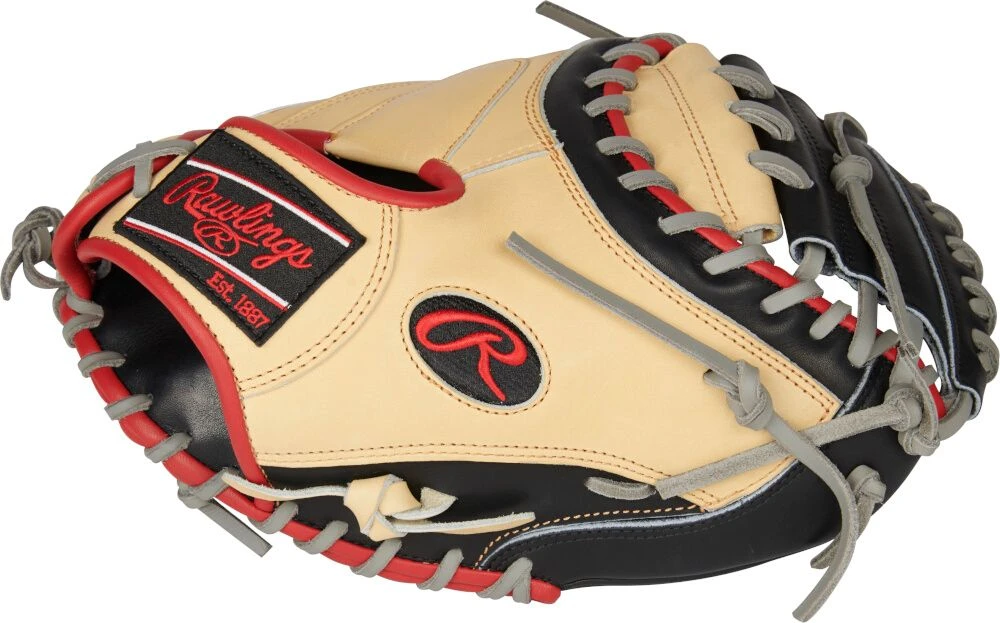 33 Inch Rawlings Heart Of The Hide R2G Contour Fit Adult Baseball Catcher's Mitt PRORCM33UC 6 33 Inch Rawlings Heart Of The Hide R2G Contour Fit Adult Baseball Catcher's Mitt PRORCM33UC - Image 4