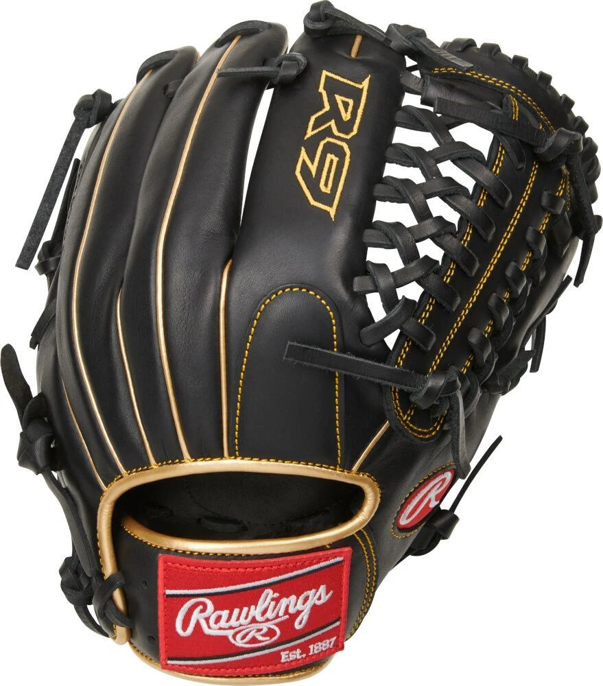 11.75 Inch Rawlings R9 Adult Infield Baseball Glove R9205-4BG 3 11.75 Inch Rawlings R9 Adult Infield Baseball Glove R9205-4BG