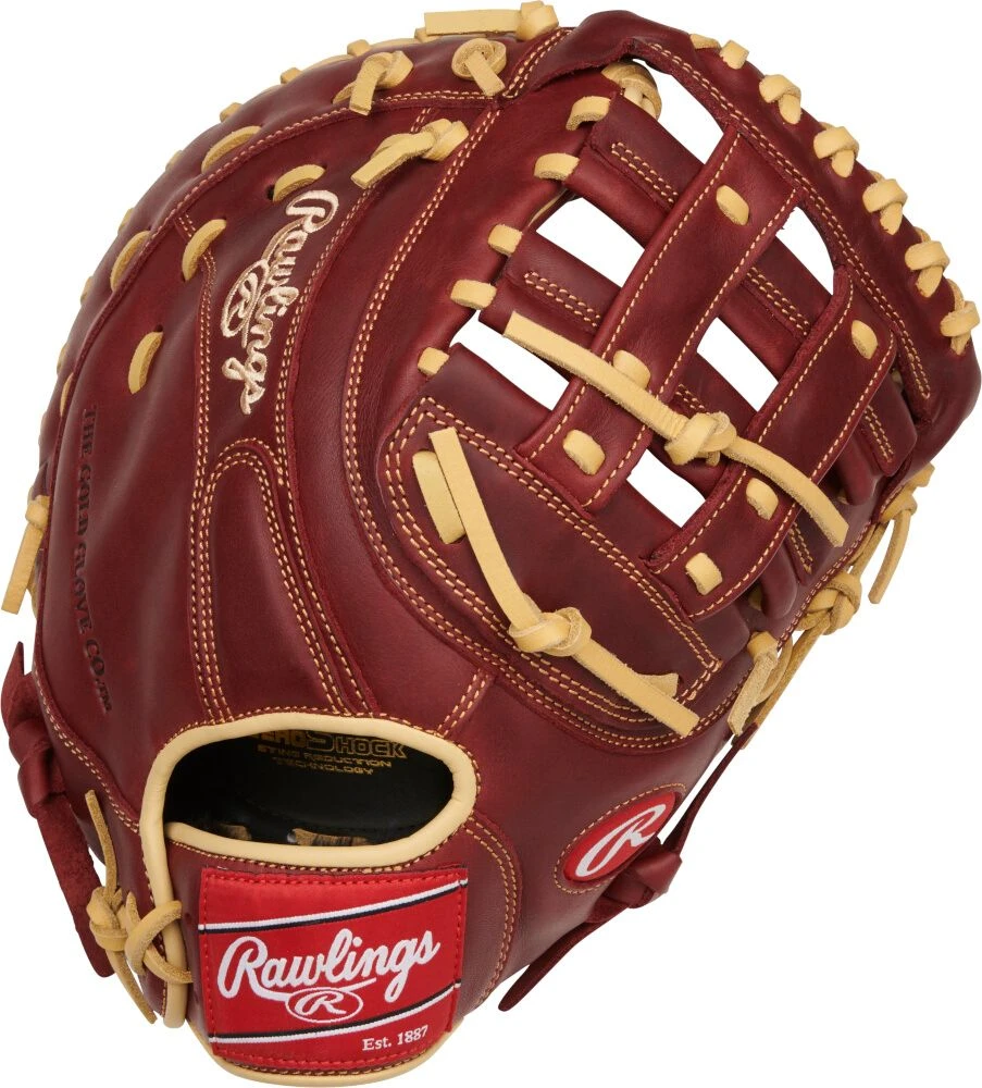 12.5 Inch Rawlings Sandlot Adult Baseball Firstbase Mitt SFM18S 3 12.5 Inch Rawlings Sandlot Adult Baseball Firstbase Mitt SFM18S
