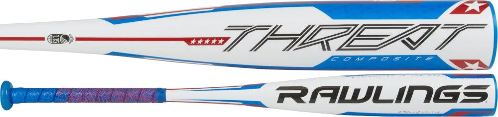 2022 Rawlings Threat USSSA Balanced Baseball Bat (-12oz) UT1T12 3 2022 Rawlings Threat USSSA Balanced Baseball Bat (-12oz) UT1T12